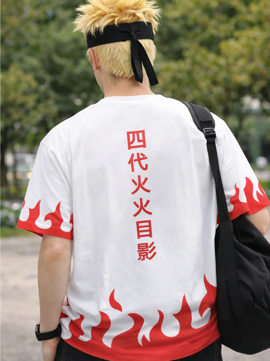 Unisex Hokage Oversized Anime Tee