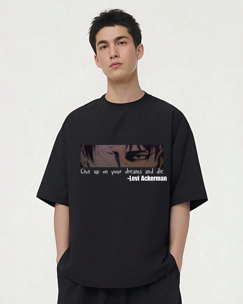 Levi Ackerman AOT anime tee