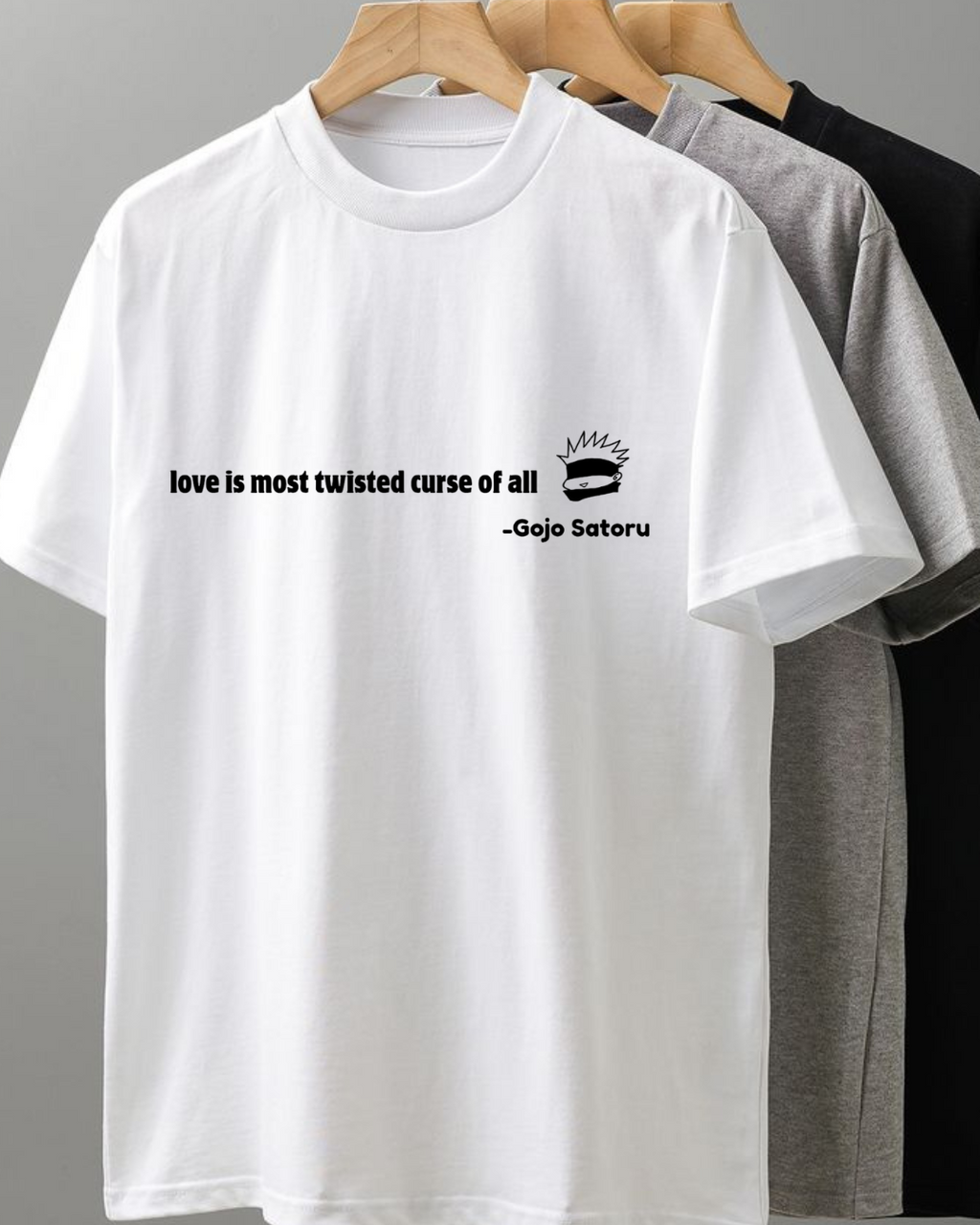Gojo Satoru Unisex Oversized anime T-Shirt
