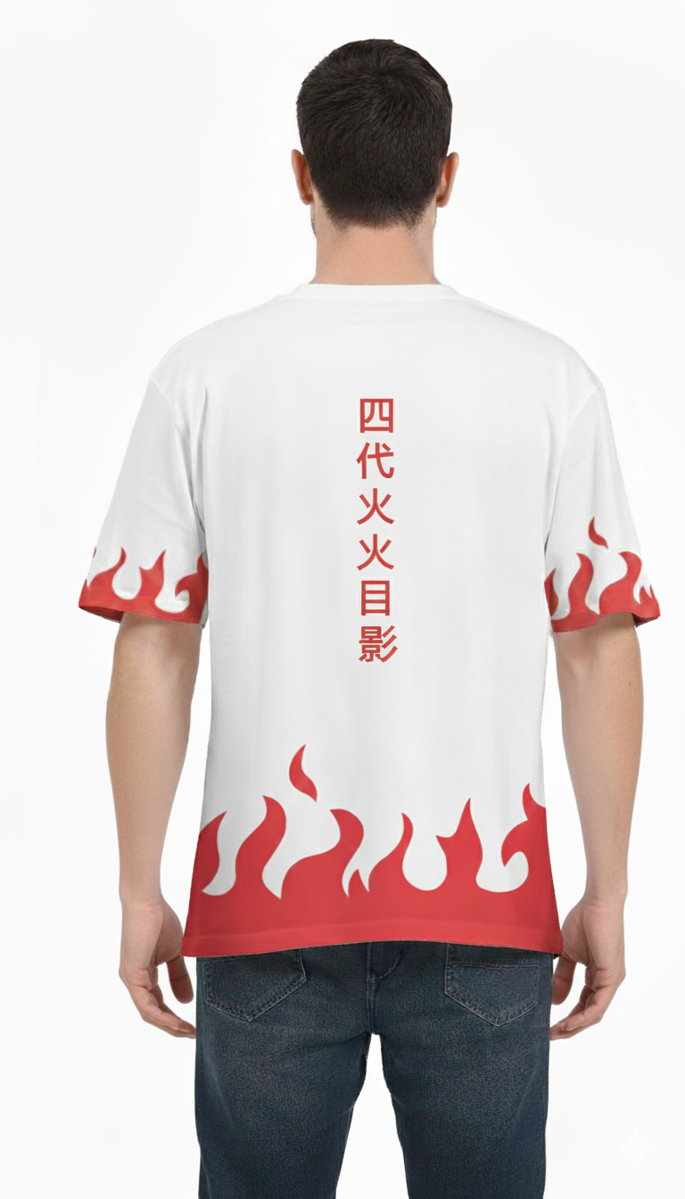 Unisex Hokage Oversized Anime Tee