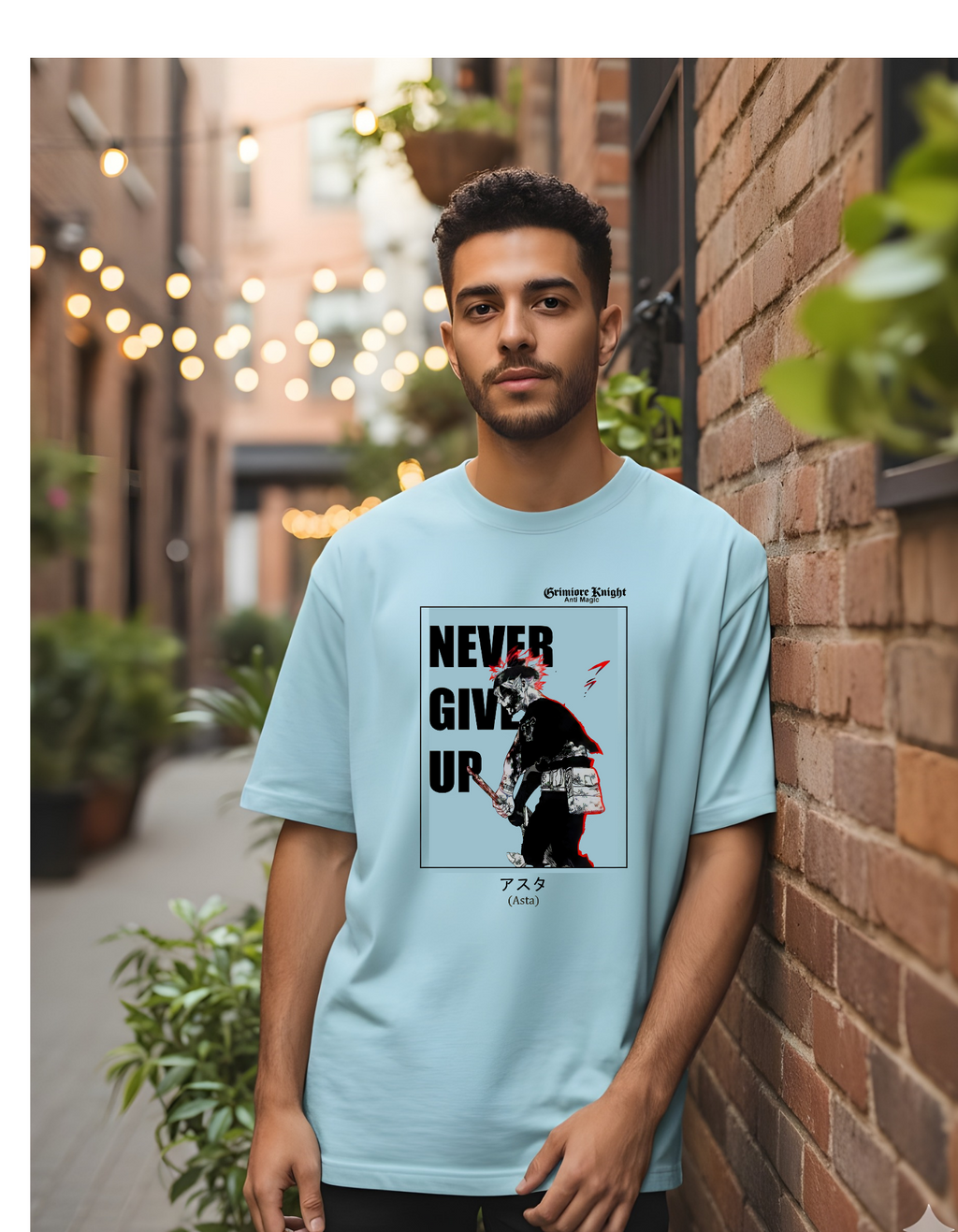 Asta Oversized anime T-Shirt